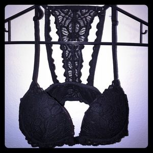 Pink Date Racerback Bra- Push Up